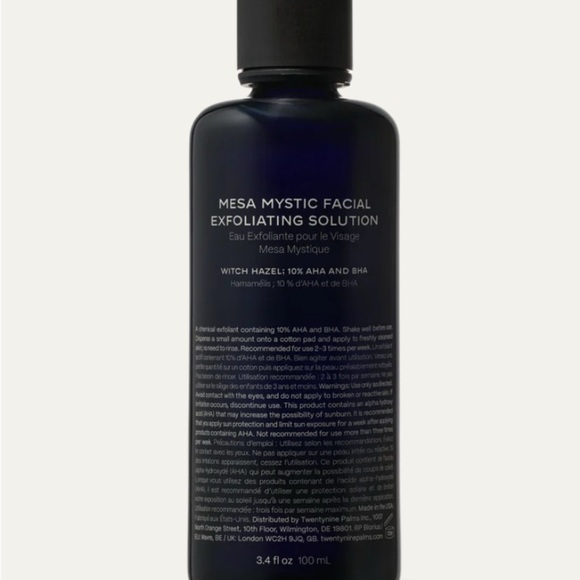 TWENTYNINE PALMS Mesa Mystic Facial Exfoliating Solution NEW - Picture 3 of 3